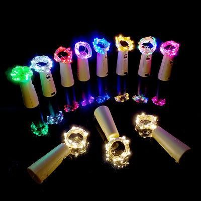 Wine Bottle String Lights for Party Bar Decor