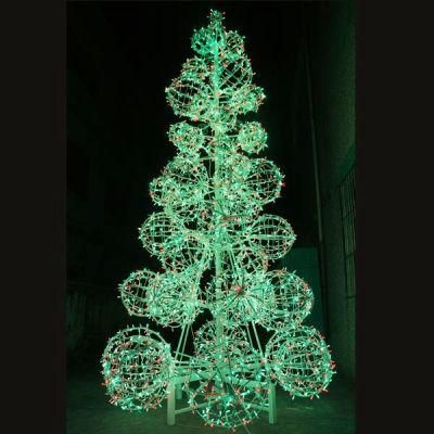 20FT Outdoor Holiday Green LED Christmas Tree Light