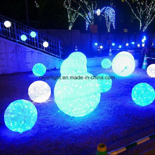 Customized Colorful LED Ball Decoration LED Holiday Lights LED Motif Ball Lights