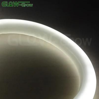 6000K Cool White 230V 14mm 360 LED Neon Flex Rope Light with 2835 SMD