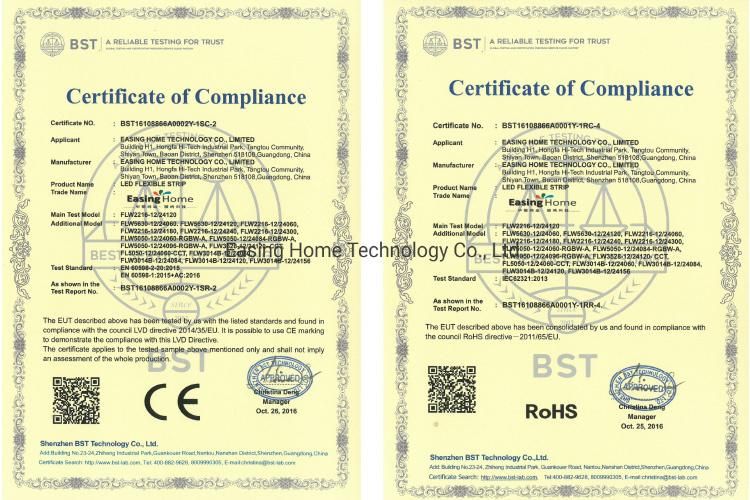 New Design DOT Free 24VDC Flexible CRI 90 110lm/W COB Fob LED Strip