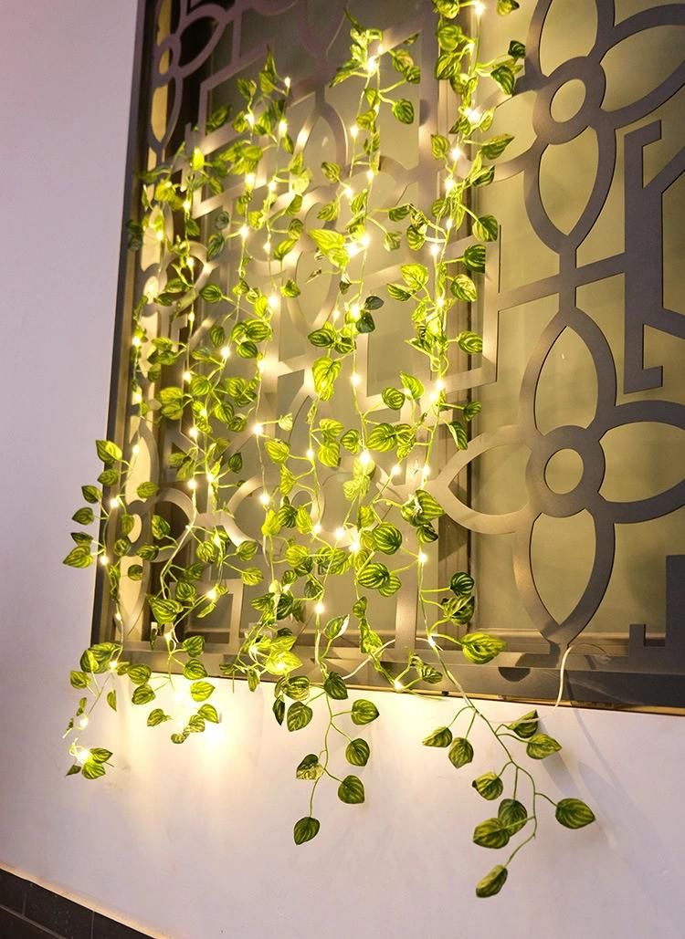 Artificial IVY Garland with 10m 100 LED String Lights