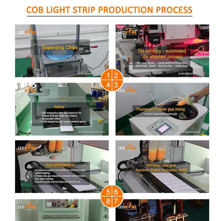 China Supplier COB LED Light Strip Kits Bed LED Motion Sensor LED Strip Light