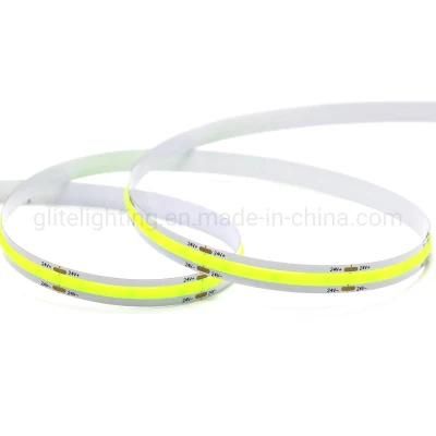 High Brightness Fcob Rope Light 320LED Green Color DC12V Non-Waterproof