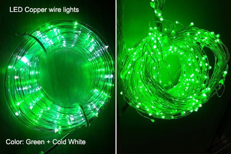 Guirnalda Wires Restaurant Decoration Light Festival Small Battery LED Tube Lights