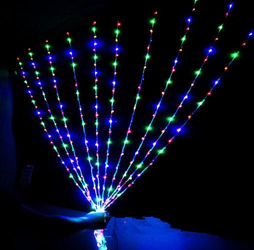 LED Christmas Waterfall Decorative Lights for Outdoor Lighting Project