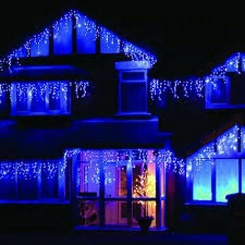 Multicolor Christmas Hotel Festival Party Decoration Multi Color LED Icicle Light