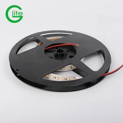 24V Flexible High CRI Ra 90 Warm White 2835 High Efficiency DOT Free White Dimmable LED Strip Light