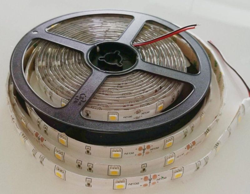 SMD 5050 White Color Dimmable Waterproof Flexible Tape Light LED Strip Light