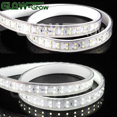 SMD 2835 180 (90*2) LEDs/M 120V DC IP65 LED Flexible Strip Light for Holiday Home Decoration