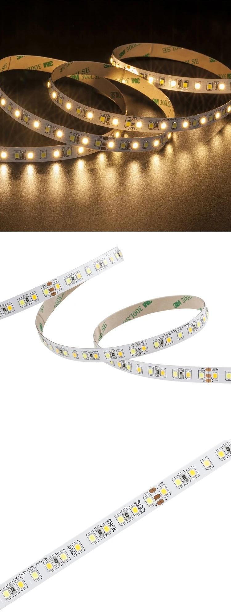 cUL Approved dual color CCT 2835 Adjustable LED Strip Light