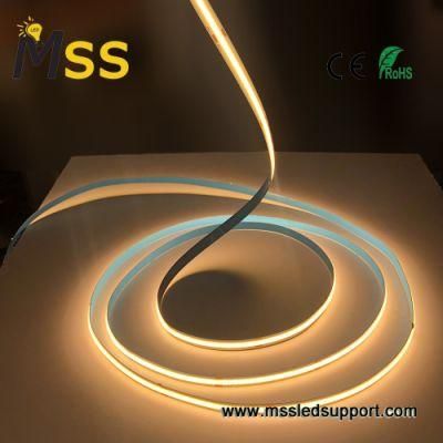 180c View Angle DOT Free 24VDC Flexible COB Fob LED Strip