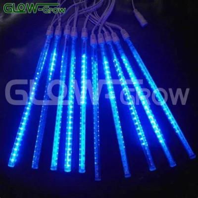 50cm Waterproof Blue LED Meteor Shower Rain Christmas Lights for Outdoor Home Garden Tree Holiday Festival Event Decoration