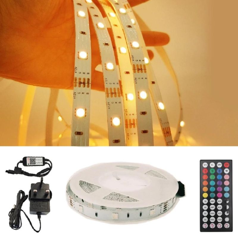 High Brightness 60LED/M 5050SMD White LED Strip with 2year Warranty