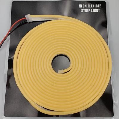 Whole Shaped LED Neon IP67 6*12mm 8*16mm12V 24V White RGB Color Top View Emitting Decoration Rope Strip Flex Lights