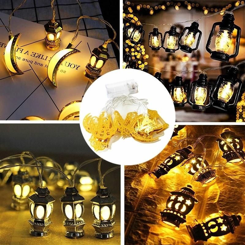 LED Ramadan Lights Decoration for Muslim Holiday Eid Festival LED String Lights