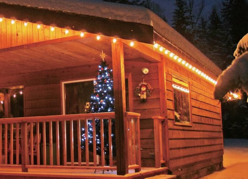 Commercial Weatherproof Christmas Patio LED String Lights