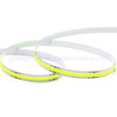 High CRI Fcob Strip Light 320LED Green Color for Indoor