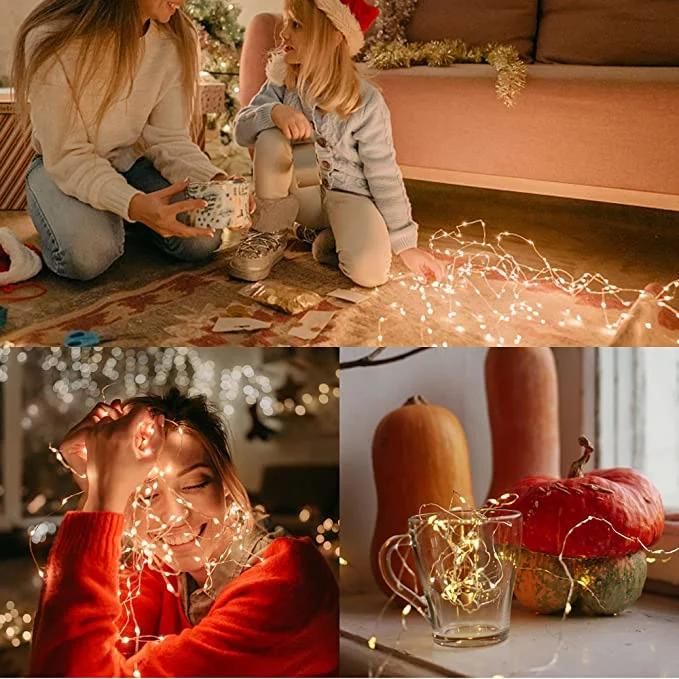 Outdoor Use UL Listed Copper Wire Fairy Light LED String Light for Christmas Home Garland Party Wedding Decorations