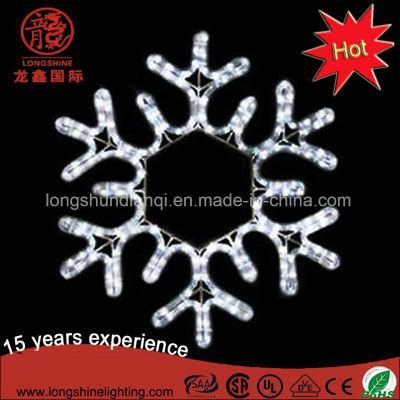 Waterproof LED Snowflake Christmas Lights for Plam Tree Decoration Outdoor