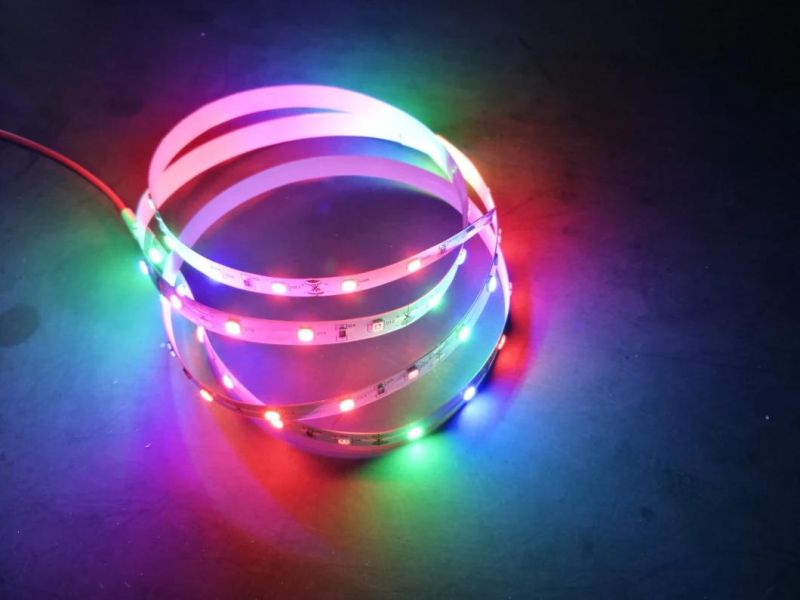 Waterproof LED Strip 12V LED Strip Light 60LEDs/M Mixing Colors Docorative Lights