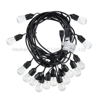 S14 UL110V Landscaping Christmas Festival Garden Party Illumination Decorative Indoor&Outdoor Waterproof Tungsten String Light