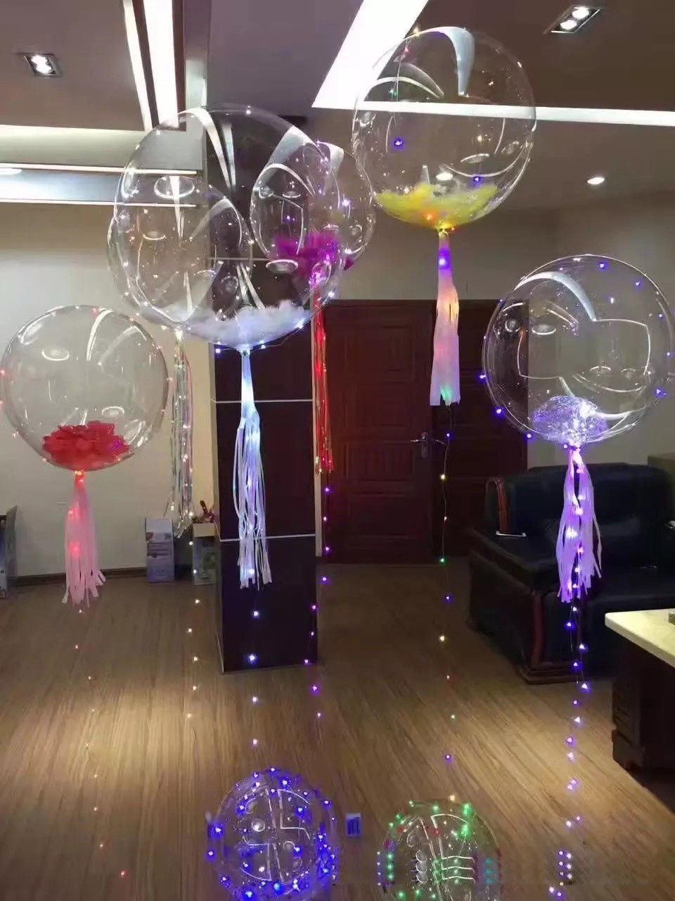 LED Air Balloon String Lights for Wedding Birthday Party