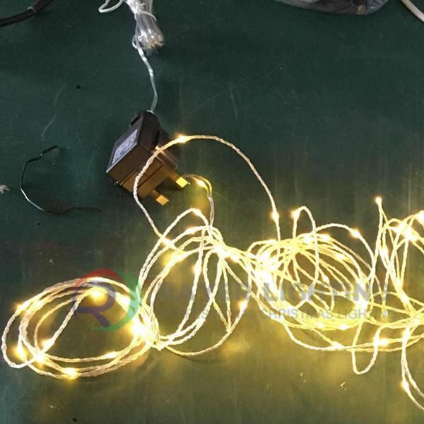 Warm White LED Lighting Strand Christmas Outdoor LED String Light