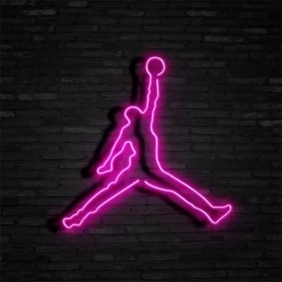 Outdoor LED Neon Sign Custom Made LED Sign Display Jumpman Neon Light Sign Cheap Neon Lamp