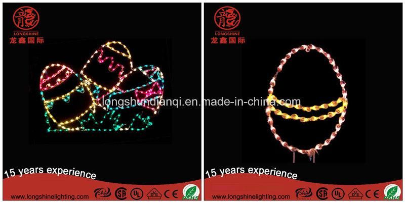 Longshine LED 2D Motif Easter Eggs Light