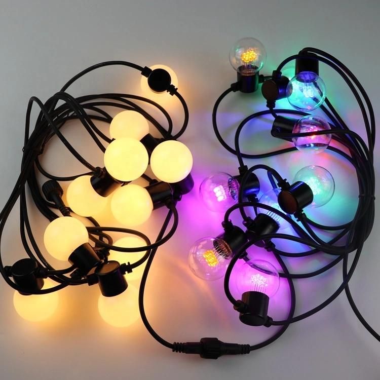 Safe Power Adapter 24V Party Garland String Light 10m 20 Bulbs