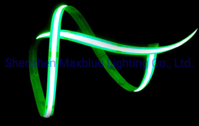 DC12V/24V 8W 10W COB Strip Light Green Color