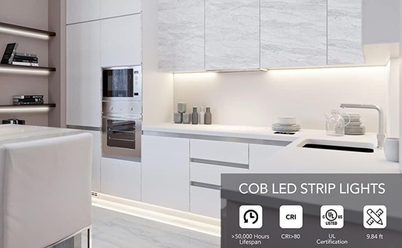 China COB RGB Waterproof Outdoor LED Strip 20 Meters for Furniture