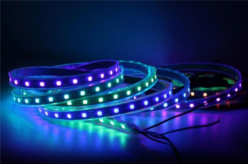 5050RGB Christmas Lights Home Lighting 5m/Rolls DC12V Ws2811 LED Pixels Programmable LED Strip