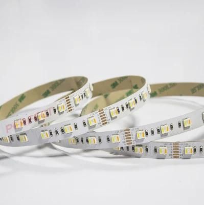 Rgbww Strip Waterproof Flexible 5050RGB+CCT LED Strip Light