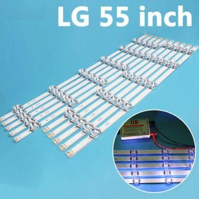 Replacement LED TV Strips Backlight 11 Lamp for LG 55&quot;TV Drt 3.0