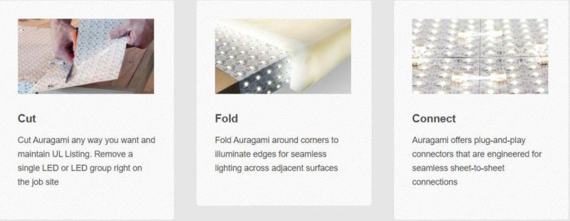 LED Sheet 420 LED/Sheet Green Color High-End PU Gel Coating IP50 Waterproof Flexible LED Light Sheet