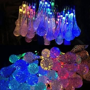 Factory Superb Quality Waterproof LED Water Fall Shape String Light