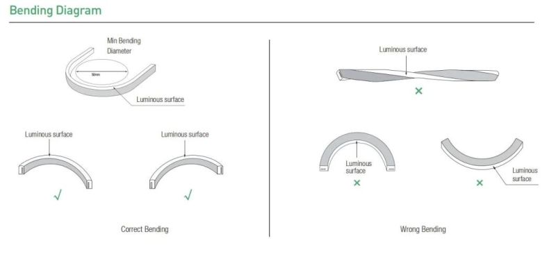 IP67 6*12mm Constant Current Silicon LED Neon Strip Light