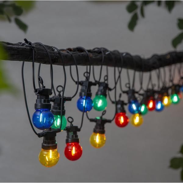 Light Chain Circus Small Filament Christmas Light Strobe Light String