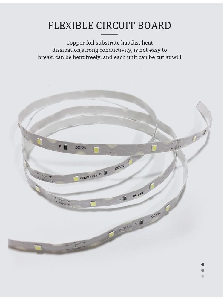 LED Light Flexible S Type LED Strip 2835 IP65 with 2 Years Warranty 12V LED Strips