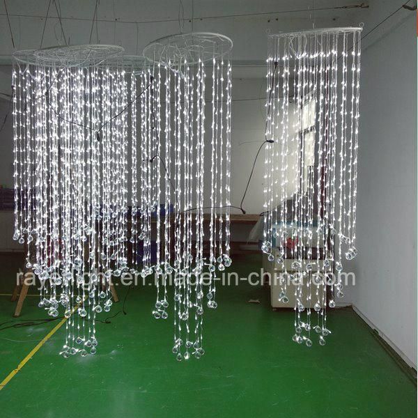 LED Falling White Color Light LED Wedding Decoration LED Hall Decorative Lights