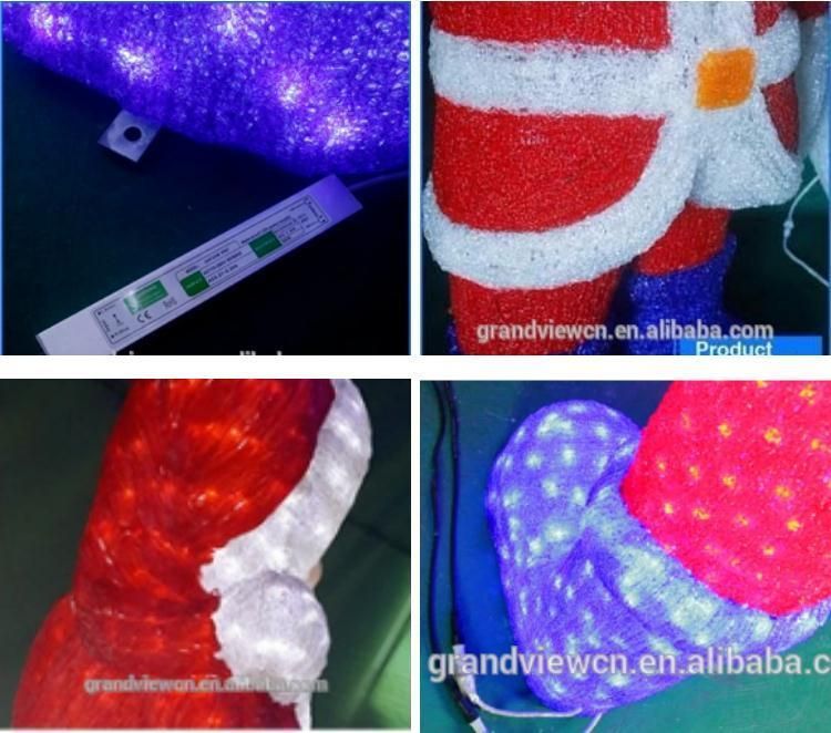 LED Outdoor 3D Christmas Motif Lights of Santa