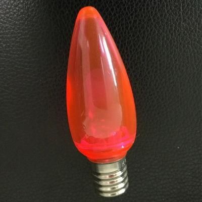 Multi-Colored C7 Smooth Christmas Replacement Mini Bulb for Decoration