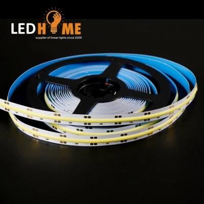 180 Degree Big View Angle High Bright Flexible COB LED Strip with High CRI