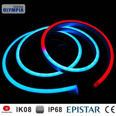 LED Multi Color Flexible DMX Neon Rope Light