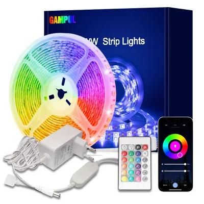 Smart Amazon Alexa Google Home Tuya WiFi Car LED Tape Lights