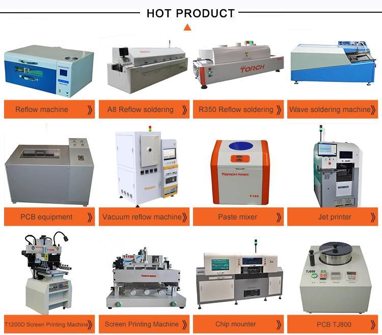 Offline Type SMT LED PCB Assemble Line with 2head LED Pick and Place Machine LED600 (TORCH)