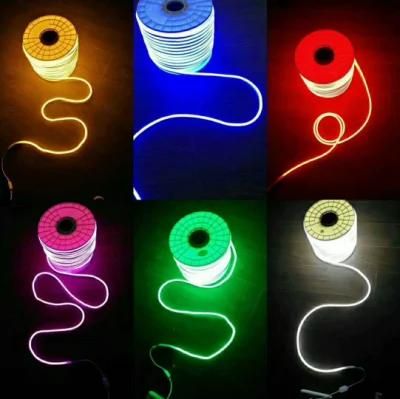 8X16mm 12V LED Neon Rope Light for Doulbe Sides Light