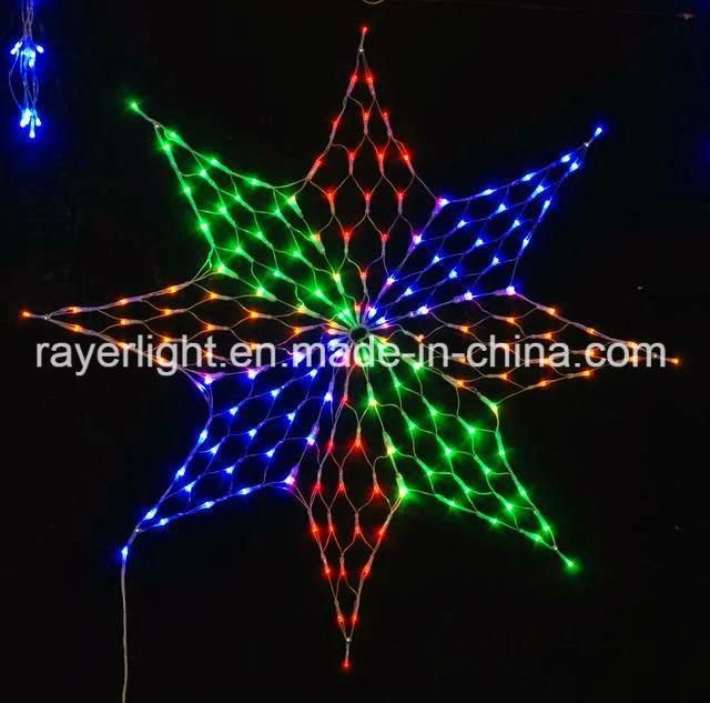 LED Star Shape Colorful Net Lights LED Net Lightsled Holiday Lights LED String Light